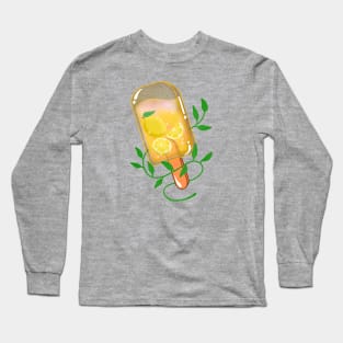 Fresh Lemon Ice Pop Long Sleeve T-Shirt